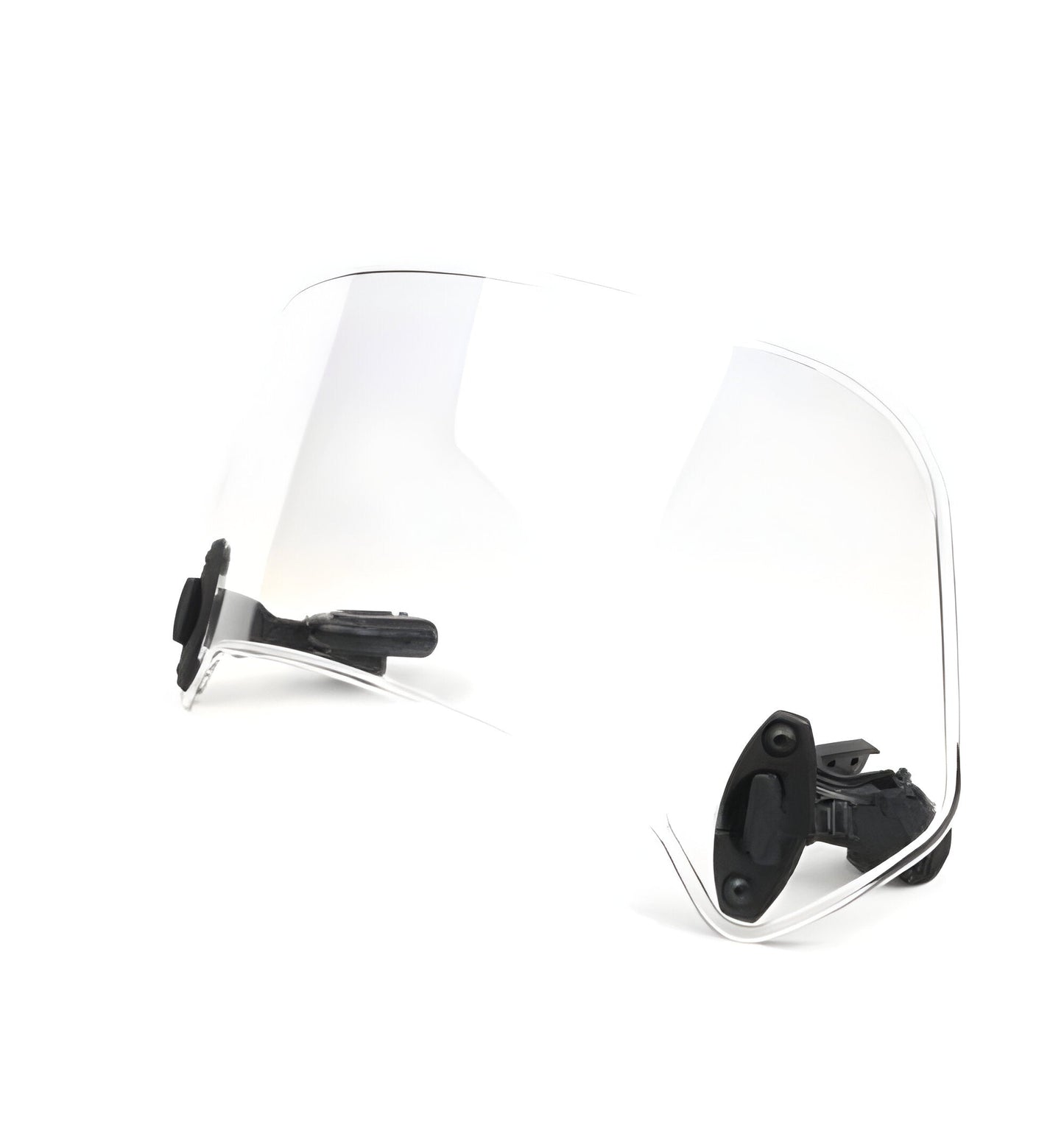 Adjustable Motorcycle Windshield Extension for Enhanced Wind Protection