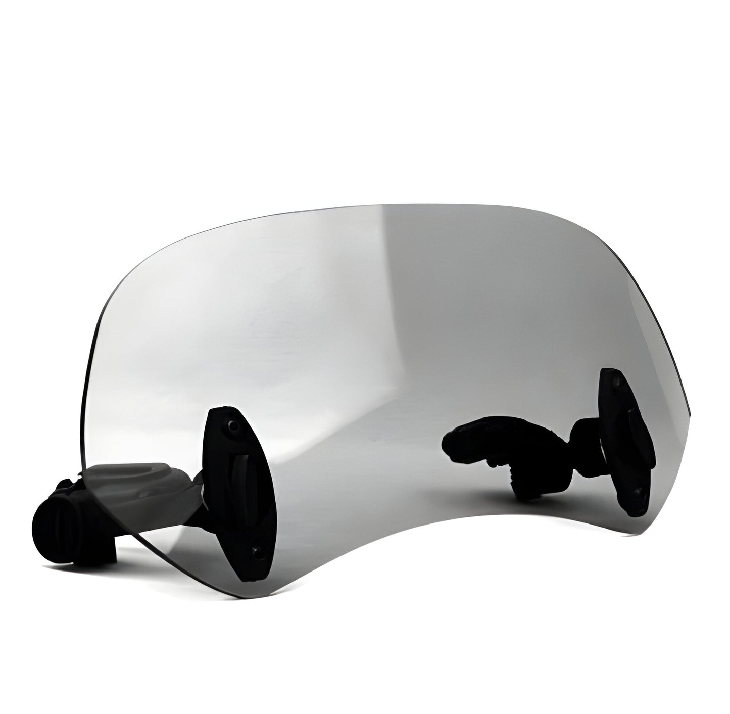 Adjustable Motorcycle Windshield Extension for Enhanced Wind Protection