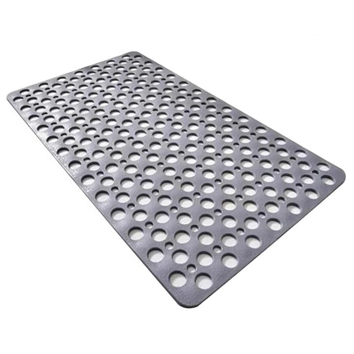 Non-Slip Textured Shower Mat with Suction Base