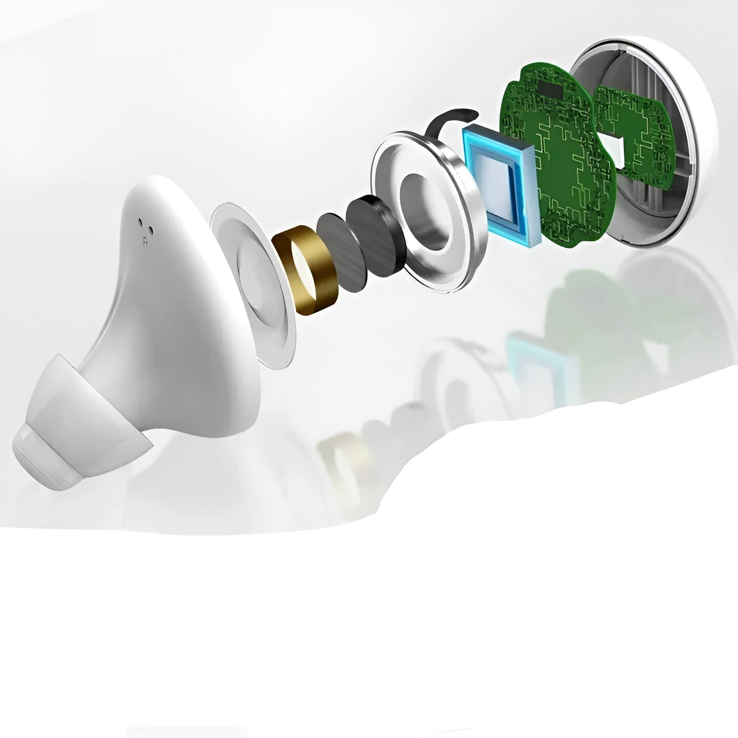 Bluetooth Rechargeable Hearing Aids with App Control