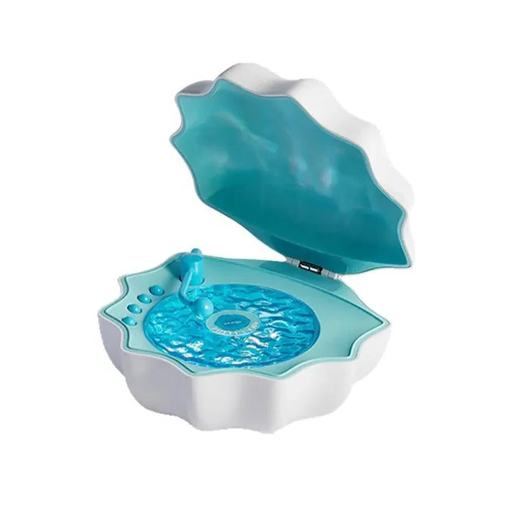 Bluetooth Speaker with Soft Night Light, Shell Design