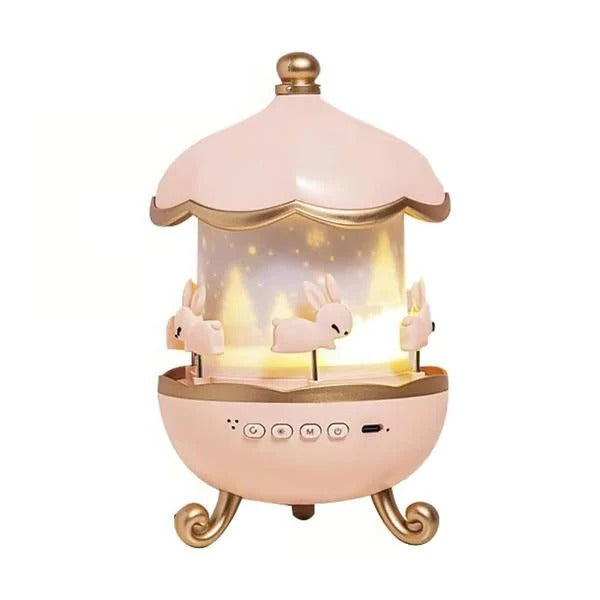 Kids Night Light Projector with Bluetooth Music and Rotating Scenes