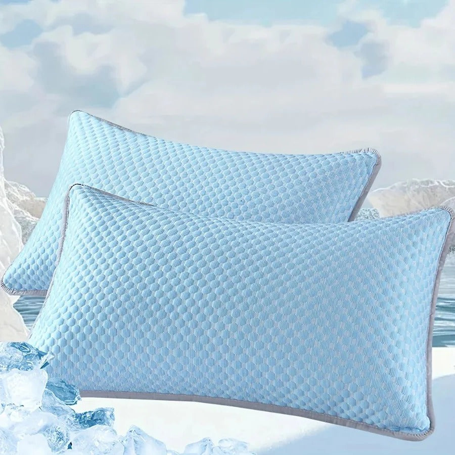 Cooling Fitted Sheet and Pillowcase Set for Hot Sleepers