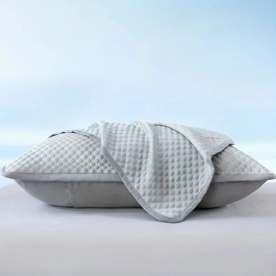 Cooling Fitted Sheet and Pillowcase Set for Hot Sleepers