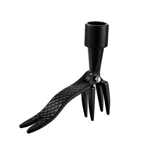 Ergonomic Stand Up Weed Puller with 4 Claw Root Remover