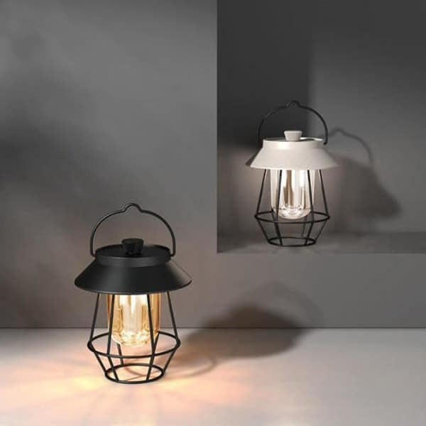 Wireless USB Rechargeable Outdoor Table Lamp with Adjustable Color Temperature