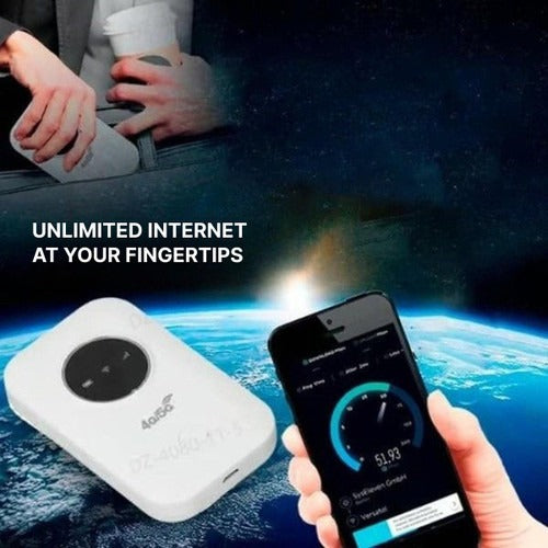 High-Speed Portable WiFi Router with 5G Support