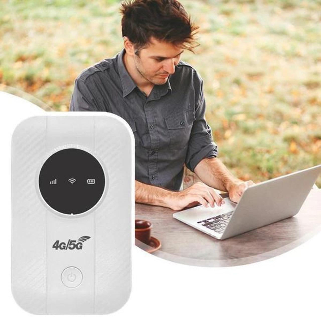 High-Speed Portable WiFi Router with 5G Support