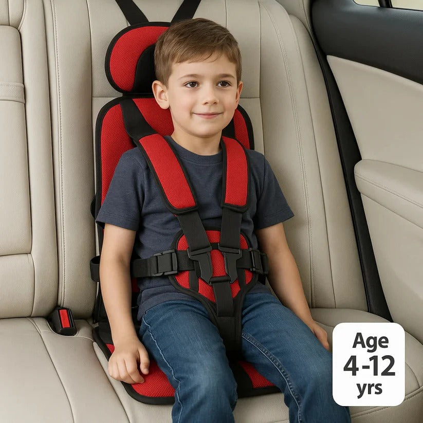 Portable Compact Child Car Seat with 5-Point Harness