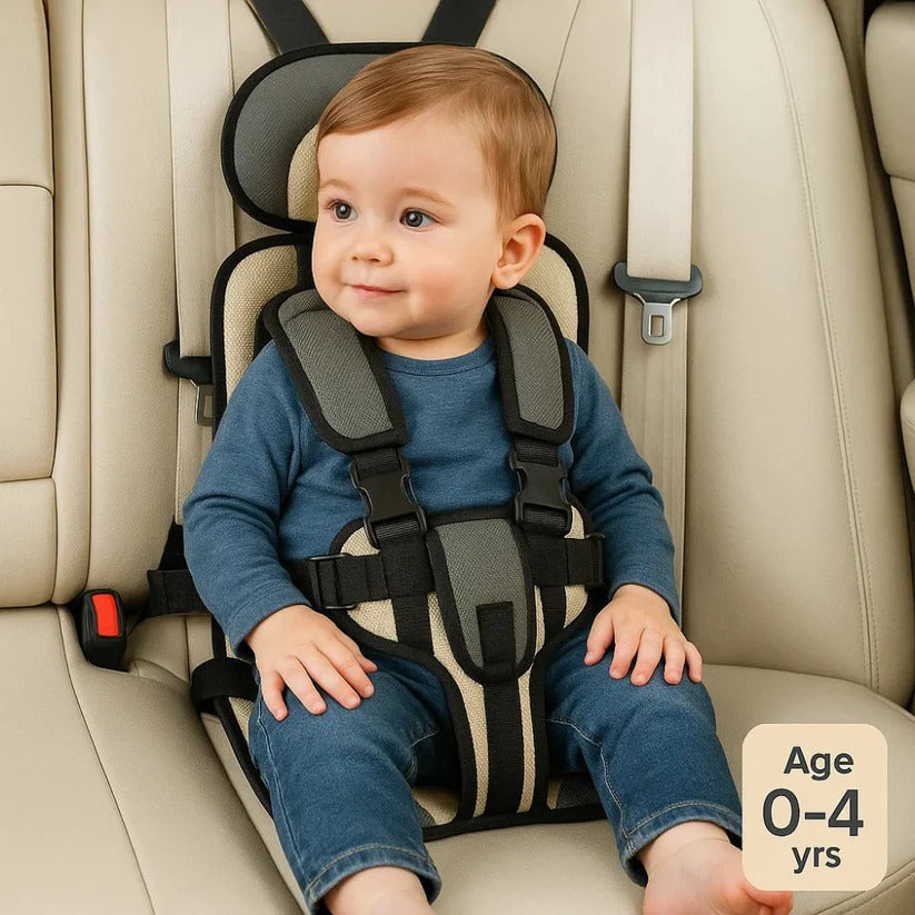 Portable Compact Child Car Seat with 5-Point Harness