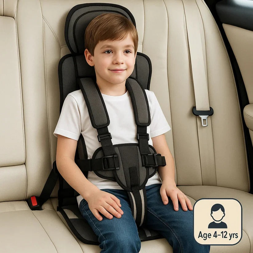 Portable Compact Child Car Seat with 5-Point Harness