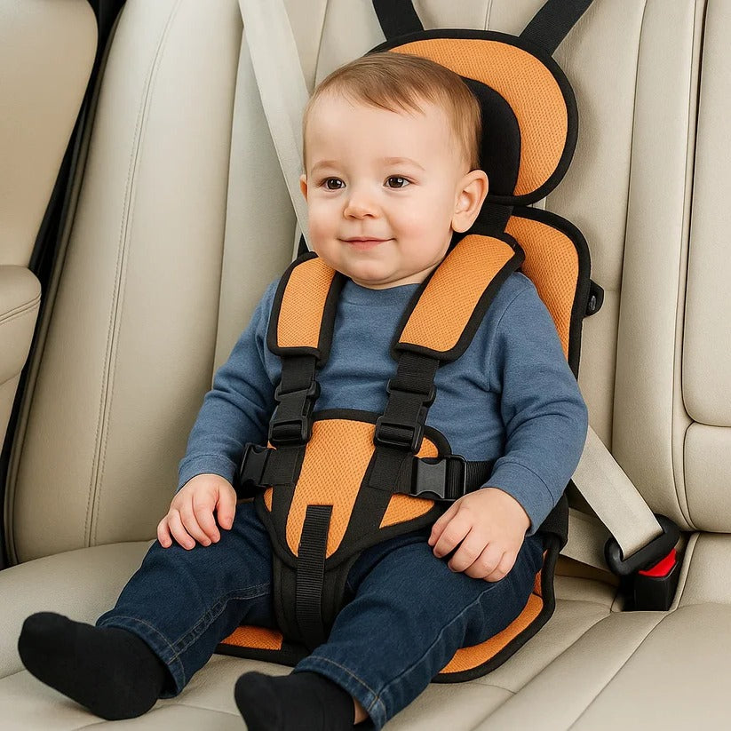 Portable Compact Child Car Seat with 5-Point Harness