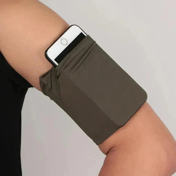 Adjustable Running Arm Phone Band with Touchscreen Pouch