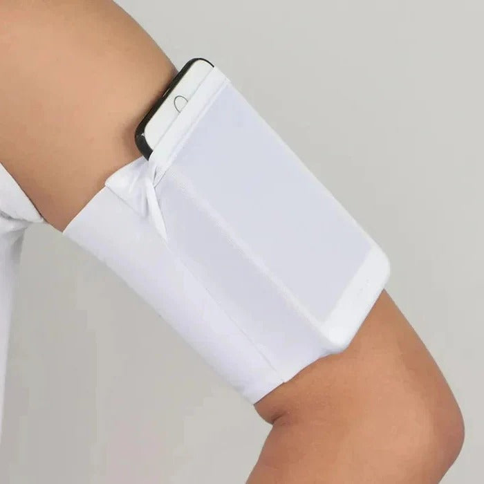 Adjustable Running Arm Phone Band with Touchscreen Pouch