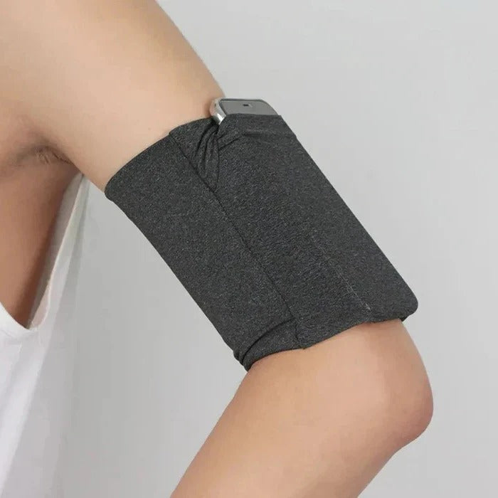 Adjustable Running Arm Phone Band with Touchscreen Pouch
