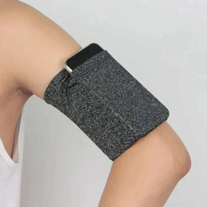 Adjustable Running Arm Phone Band with Touchscreen Pouch