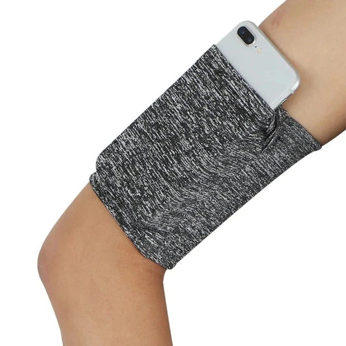 Adjustable Running Arm Phone Band with Touchscreen Pouch