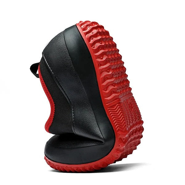 Waterproof Slip-On Work Boots for Men with Slip-Resistant Sole