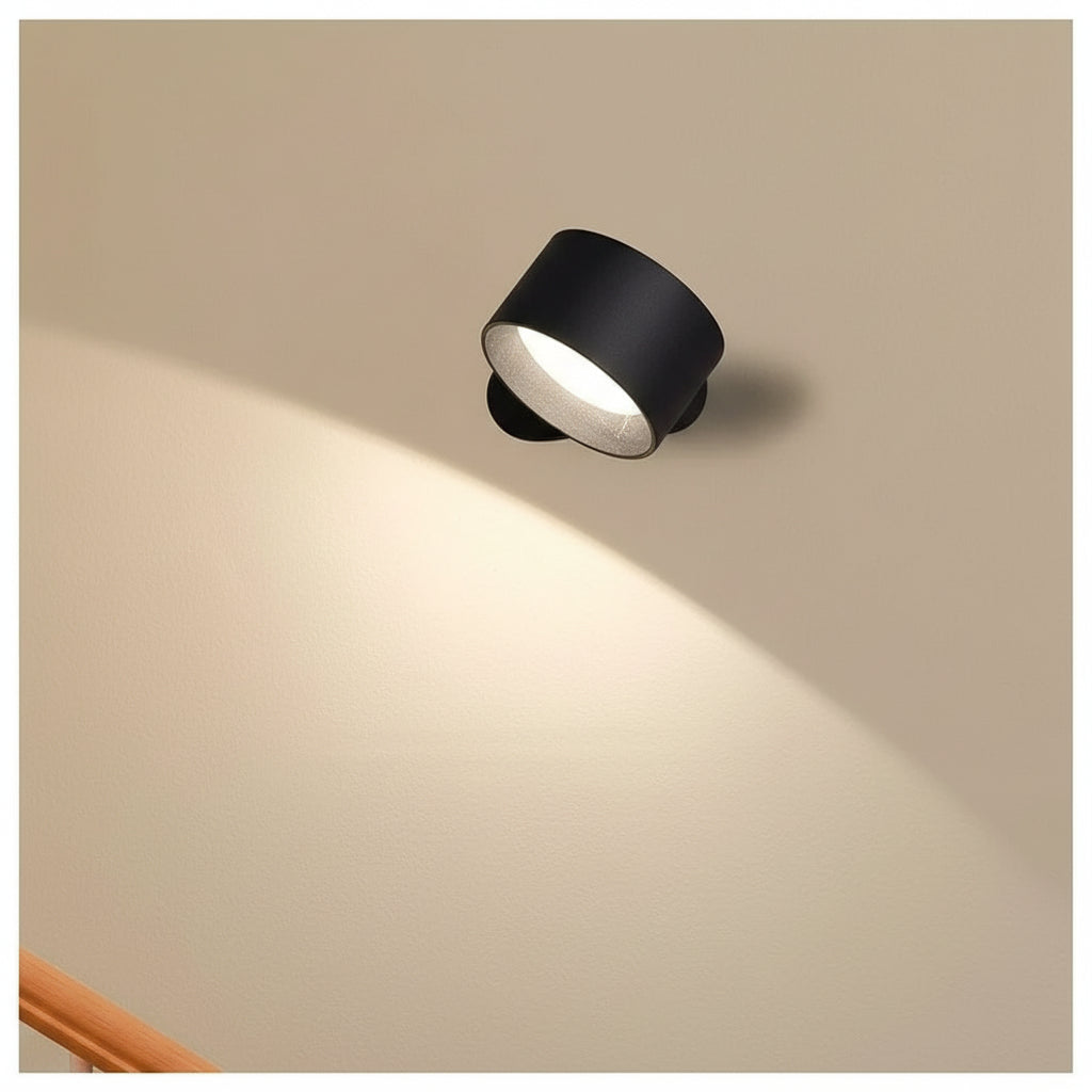 Rechargeable LED Wall Light with Magnetic Mount and Adjustable Brightness