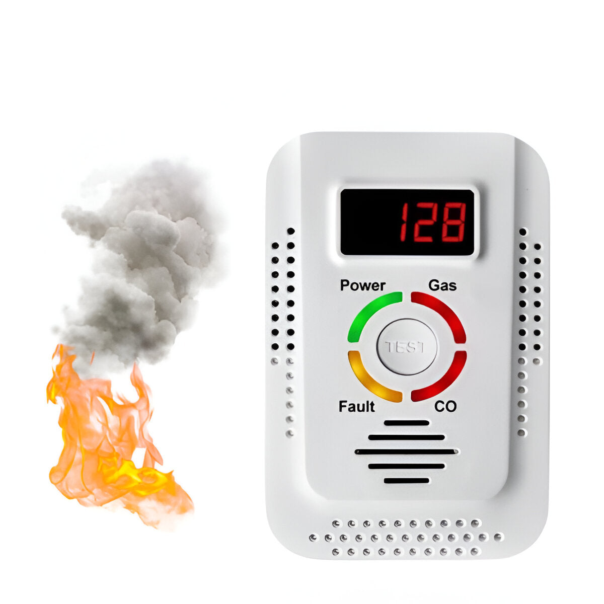 Plug-In Multi-Gas and Carbon Monoxide Detector