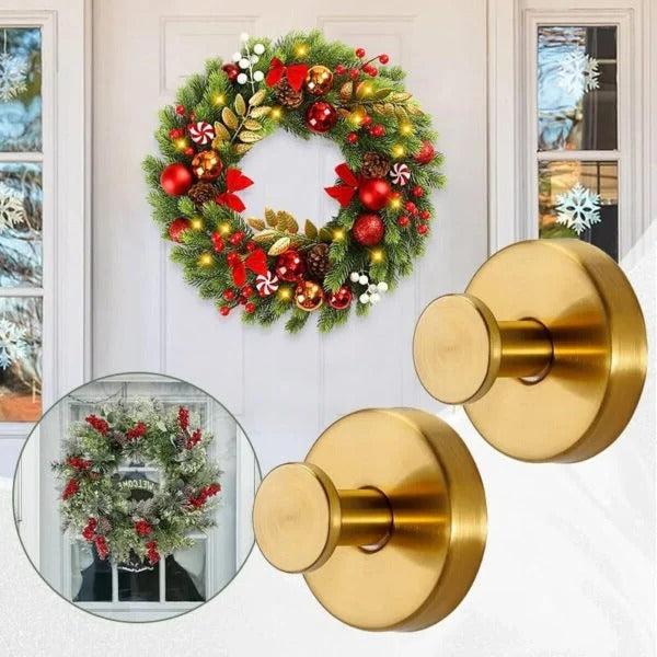Twist-Lock Suction Cup Wall Hooks - 2-Piece Set