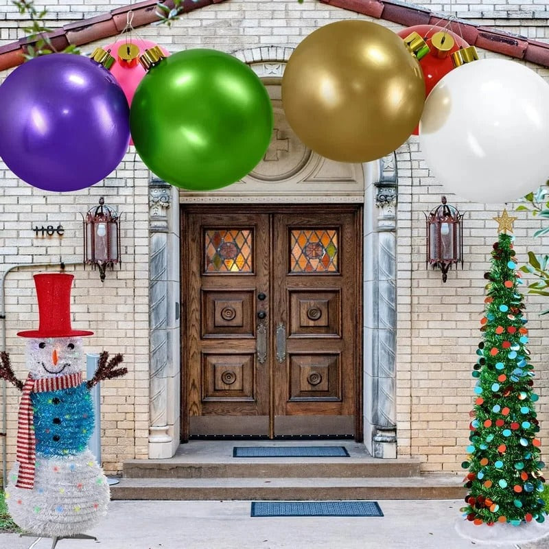 Inflatable Holiday Sphere Decoration for Indoor and Outdoor Use