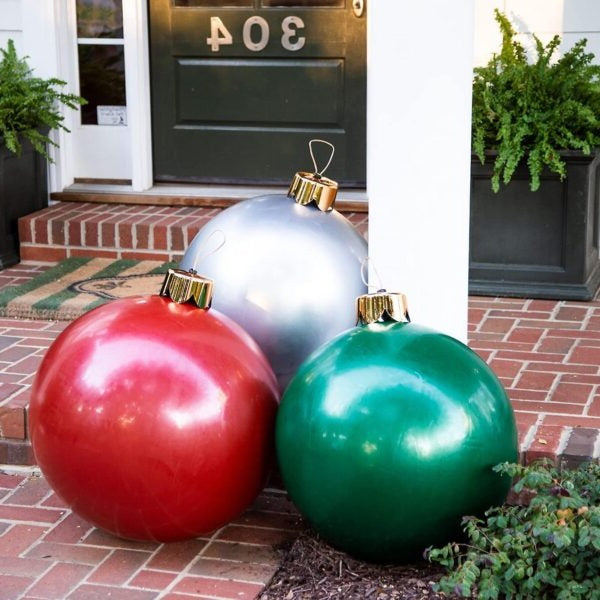Inflatable Holiday Sphere Decoration for Indoor and Outdoor Use