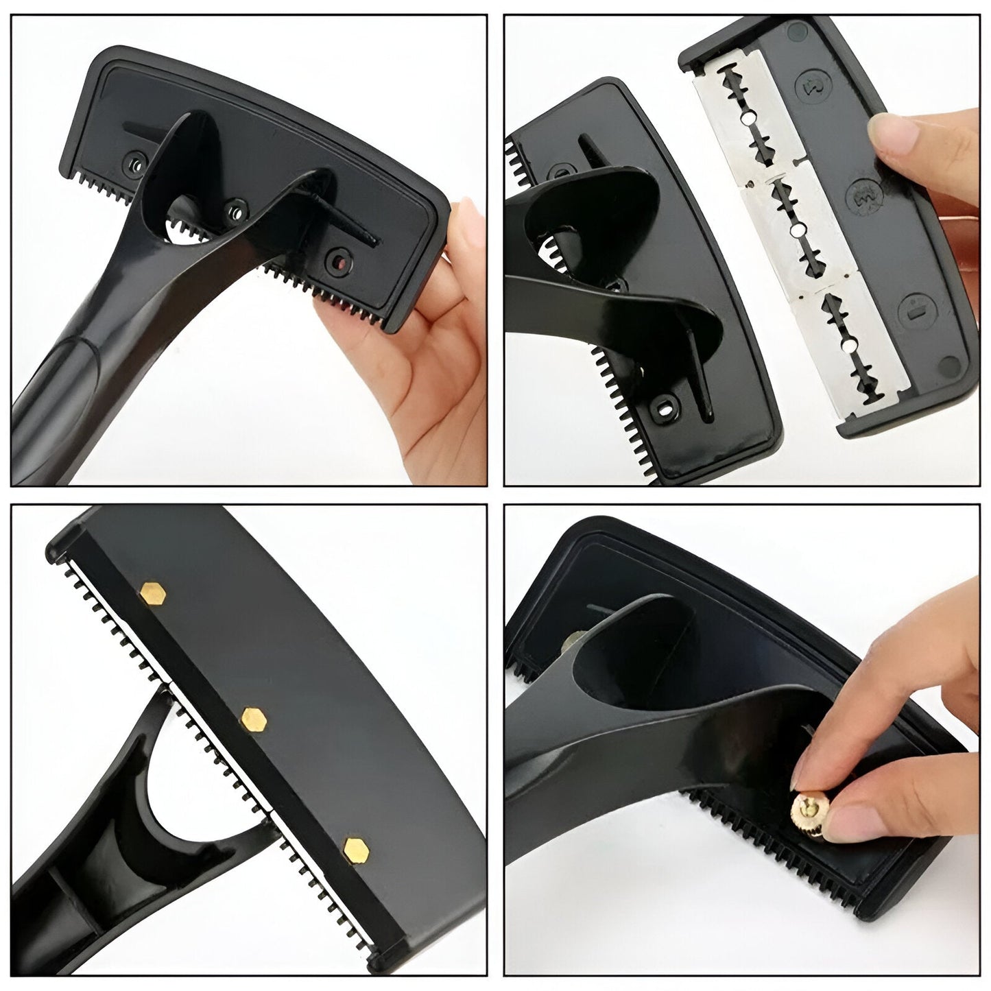 Extended-Reach Back Shaver with Detachable Head for Men