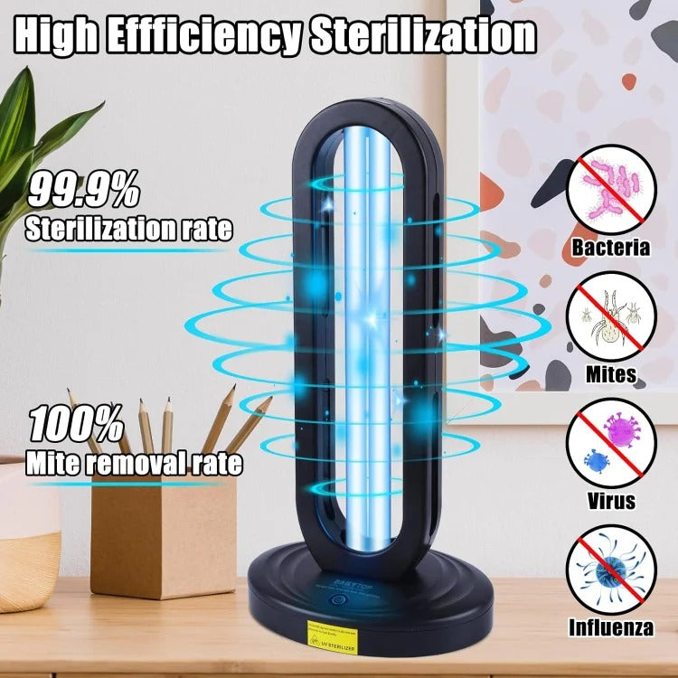Ultraviolet Sterilizer Lamp with Remote Control for Indoor Sanitation