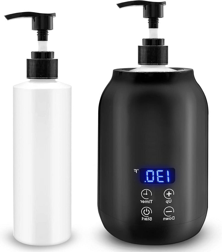 Adjustable Temperature Massage Oil Warmer with Digital Display