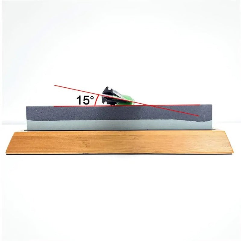 Fixed Angle Knife Sharpening Guide for Kitchen Knives and Scissors