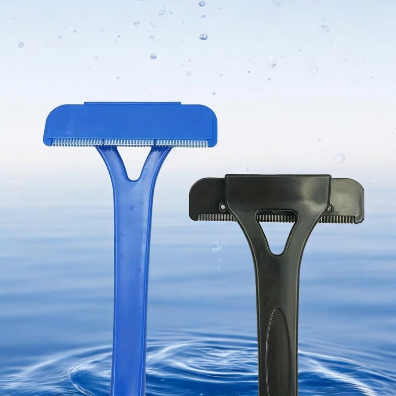 Men's Back Shaver with Extra Long Handle and Replaceable Blades
