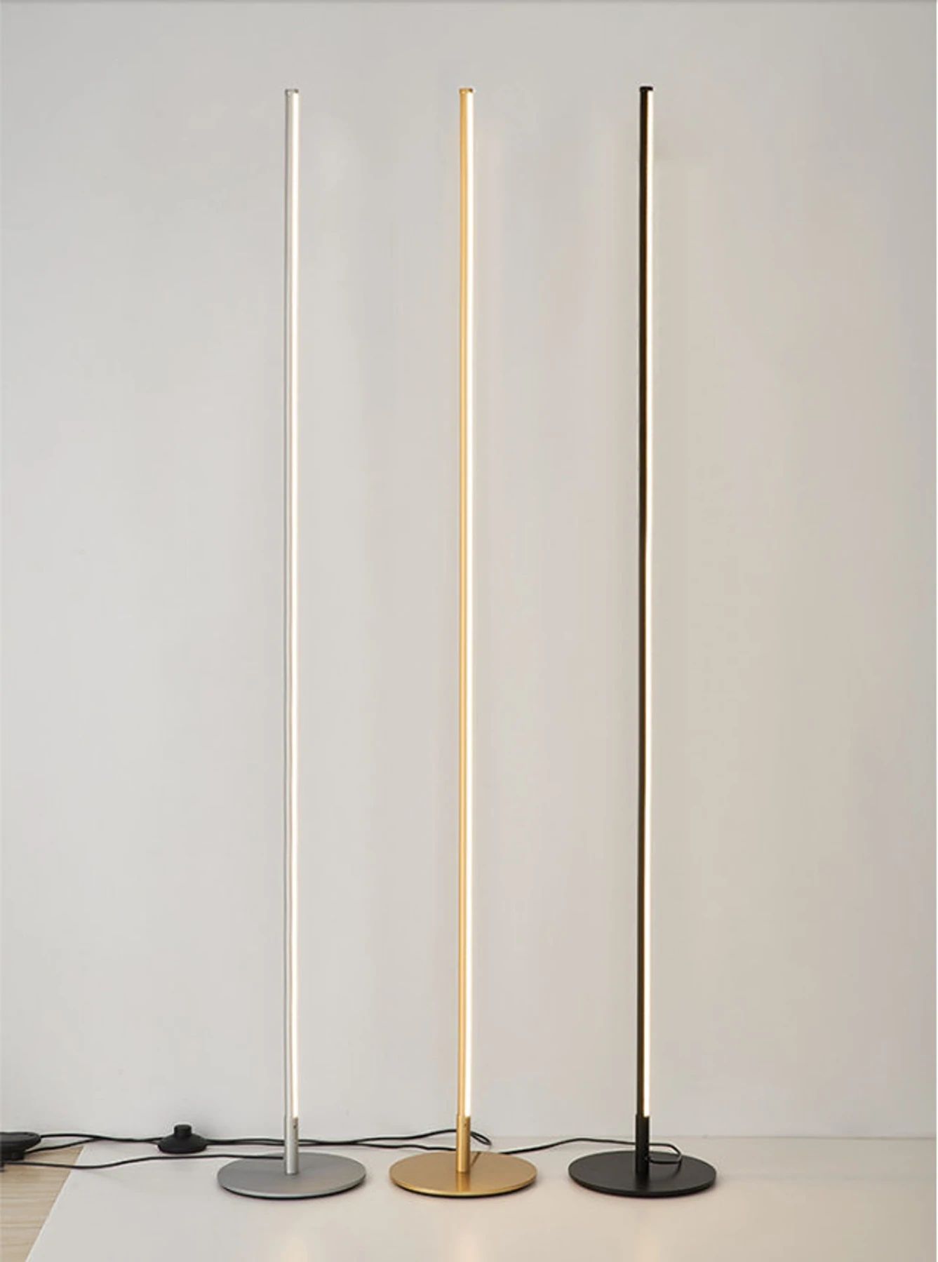 Modern LED Floor Lamp with Minimalist Design