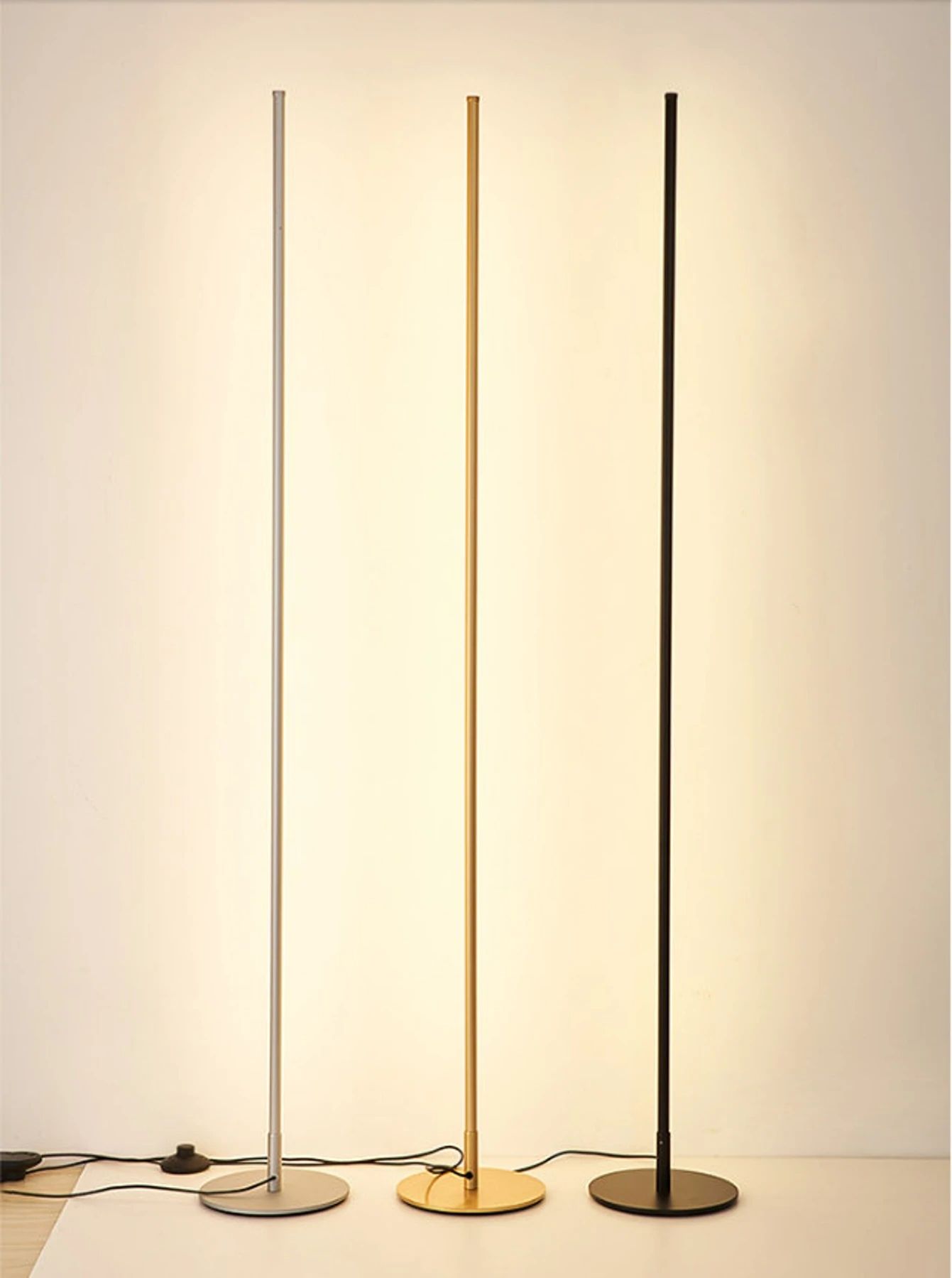 Modern LED Floor Lamp with Minimalist Design