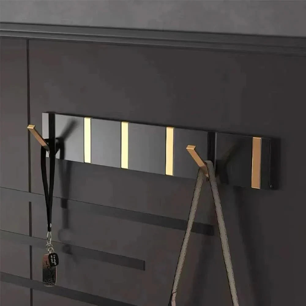 Folding Aluminum Wall Hook for Space-Saving Organization