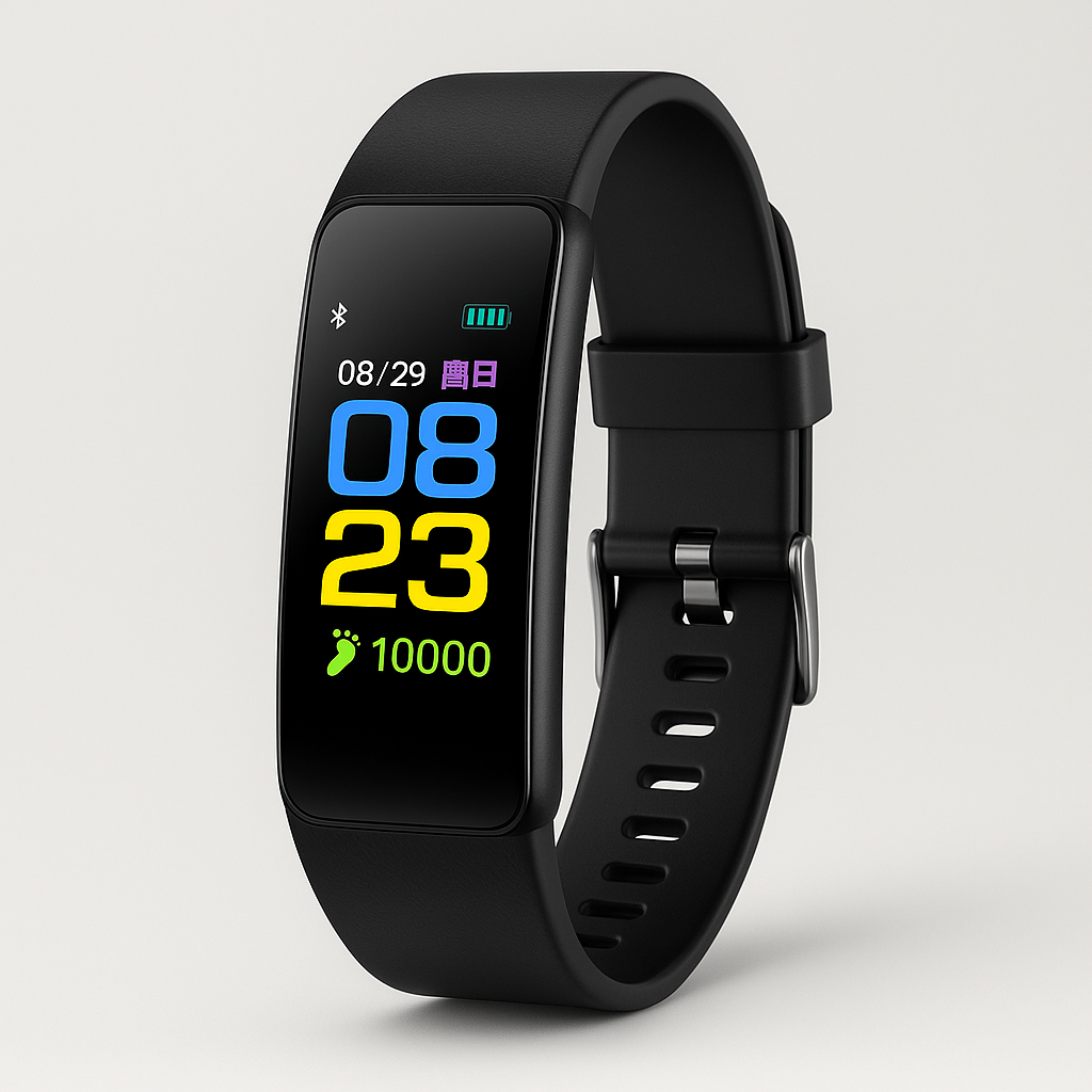Senior Smartwatch with Health Tracking and Water Resistance