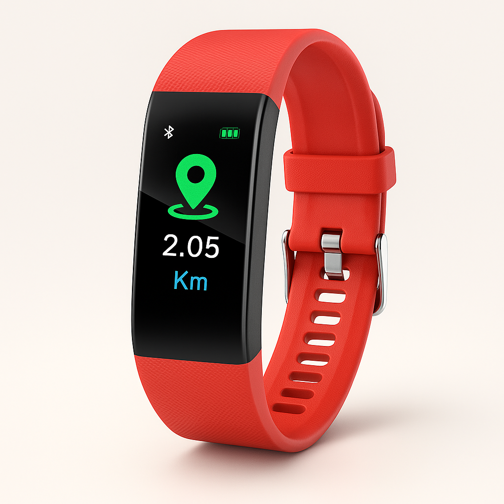 Senior Smartwatch with Health Tracking and Water Resistance