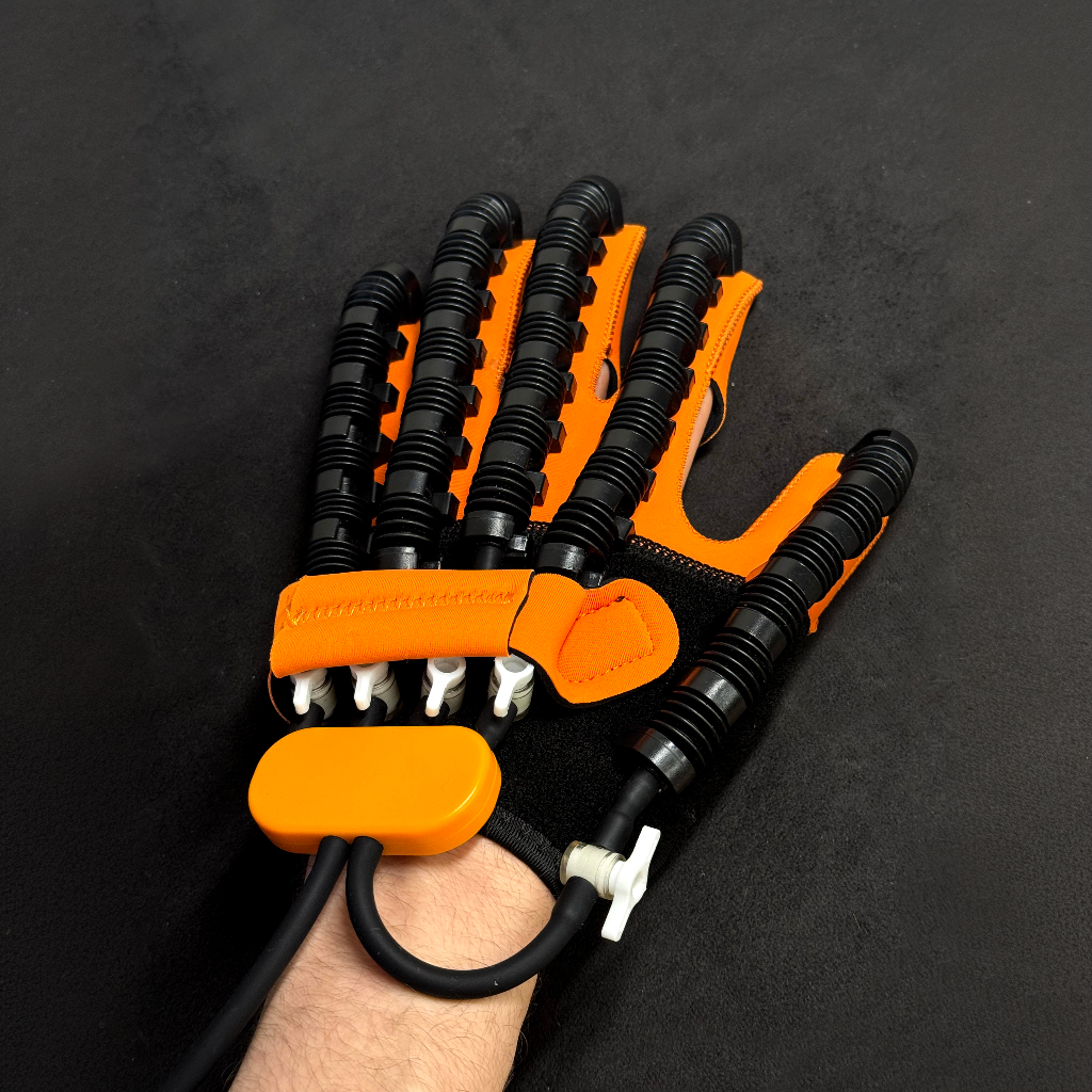 Automatic Finger Strength Trainer Gloves for Hand Rehabilitation