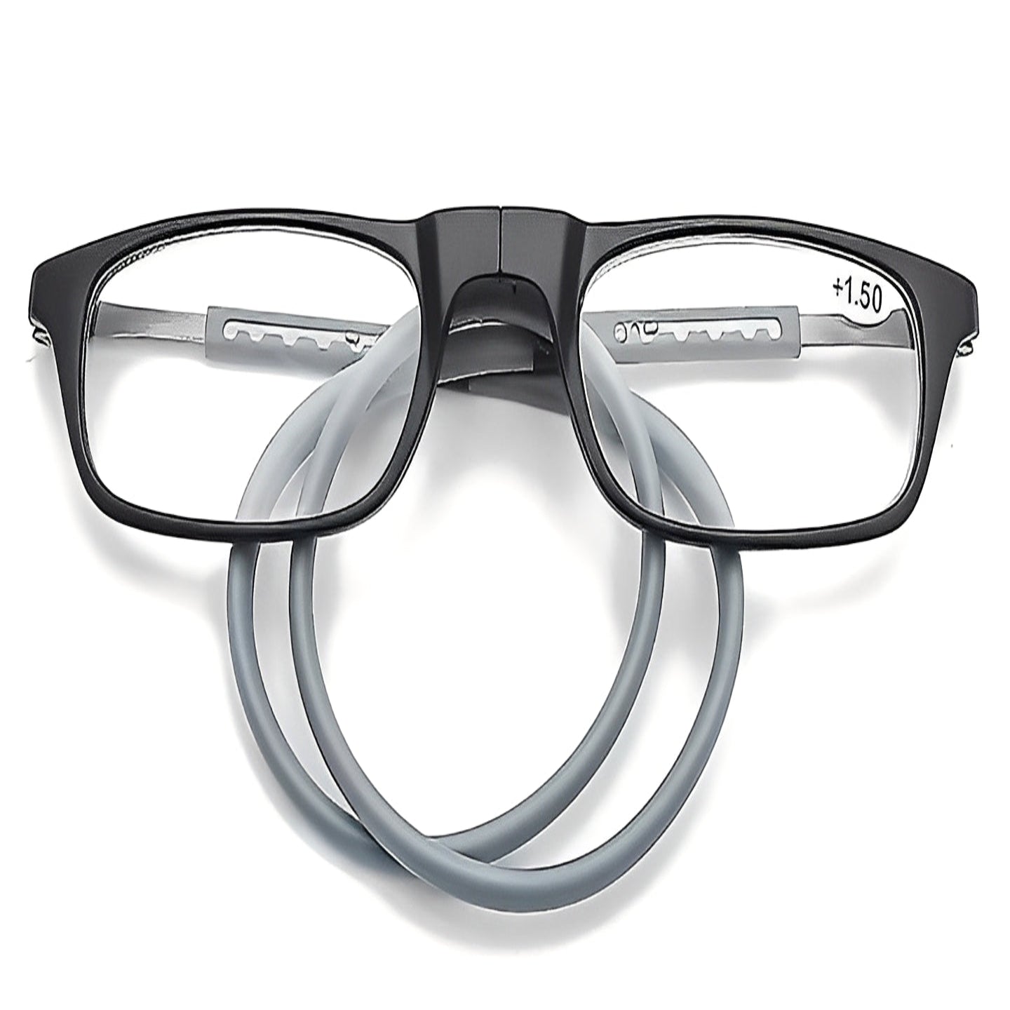 Magnetic Reading Glasses with Neck Loop and Adjustable Fit