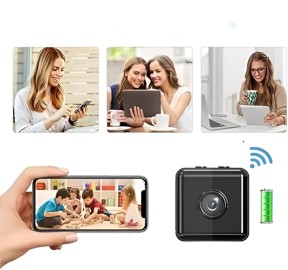 1080p Wireless Security Camera with Night Vision and Motion Detection