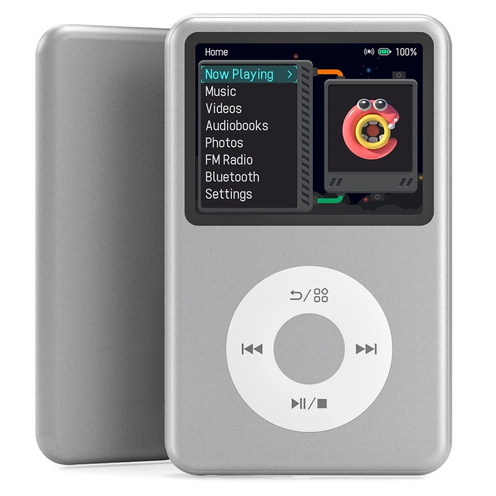 Portable Touch Screen MP3 Player with 35-Hour Battery Life