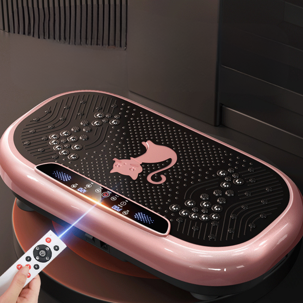 Compact Full Body Vibration Plate Exercise Machine