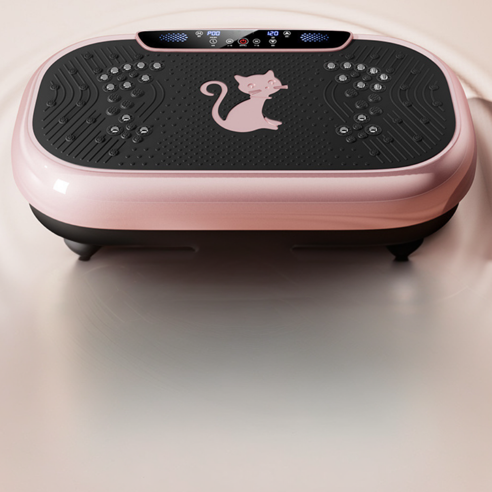 Compact Full Body Vibration Plate Exercise Machine