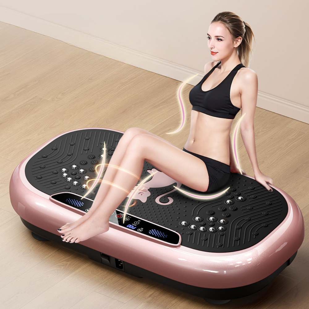Compact Full Body Vibration Plate Exercise Machine