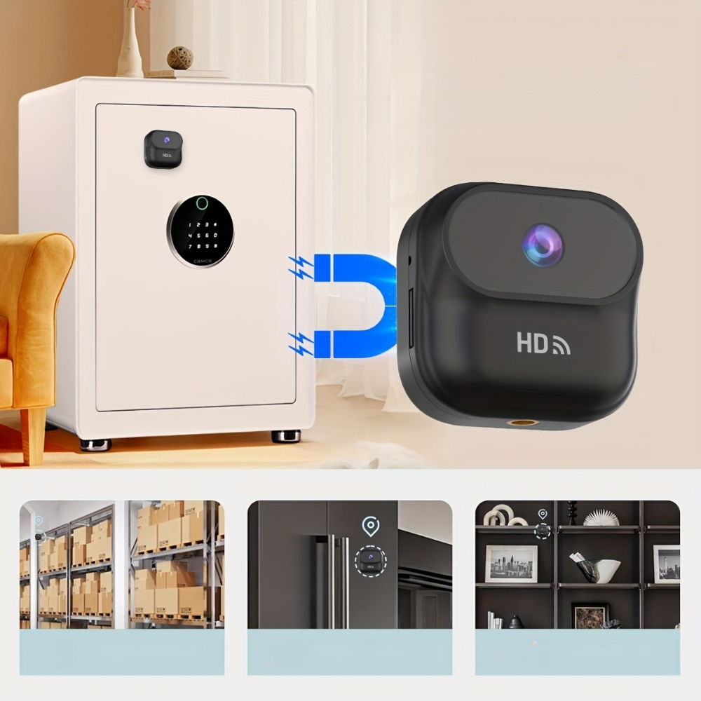 Mini Wireless WiFi Security Camera 1080P Indoor Monitor