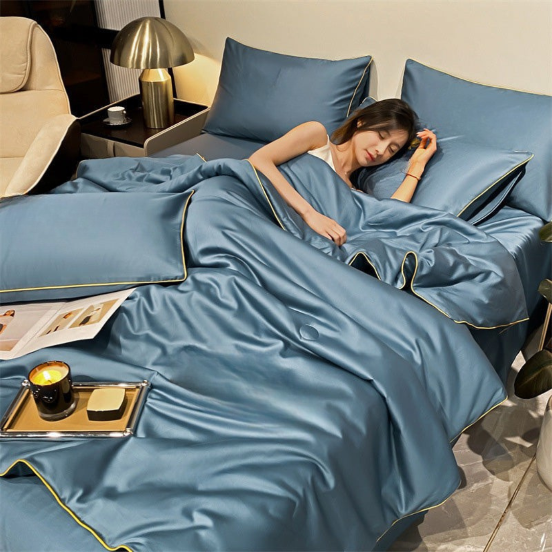 Lightweight Breathable Cooling Blanket for Comfortable Sleep