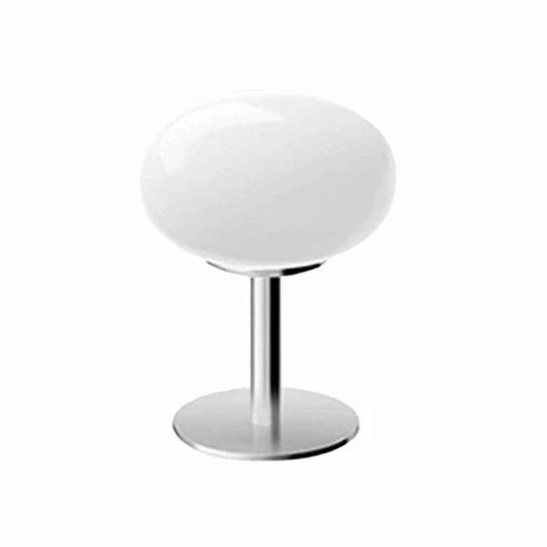Dimmable LED Table Lamp with Modern Round Design