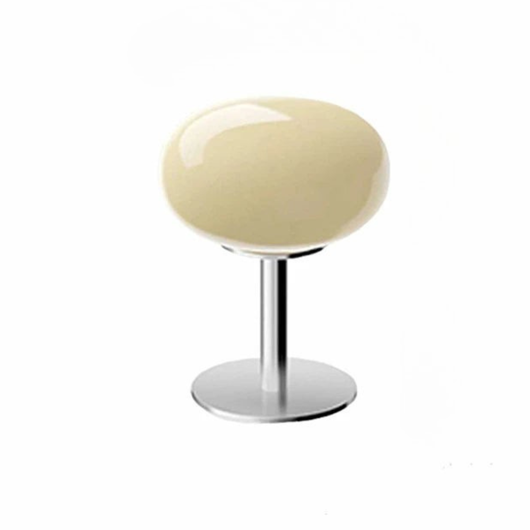 Dimmable LED Table Lamp with Modern Round Design
