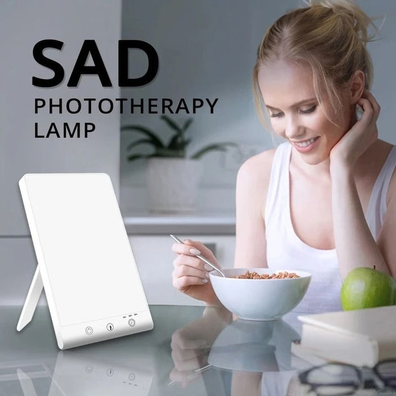 Adjustable USB Daylight Simulation Desk Lamp with Timer and Dual Color Temperature