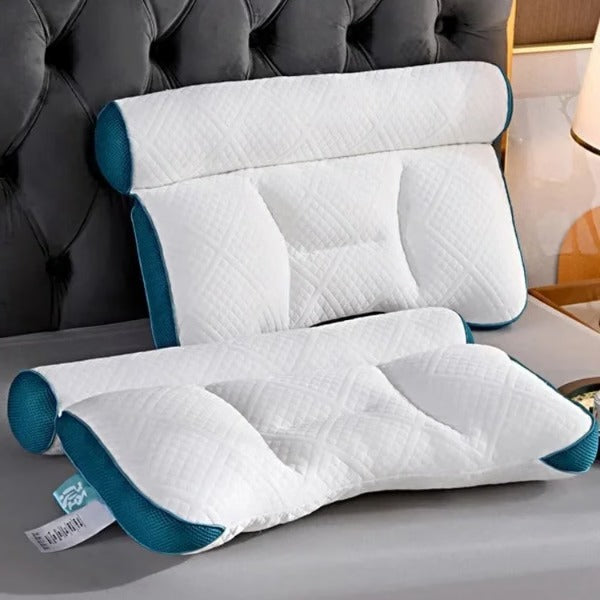 Ergonomic Goose Down Cervical Support Pillow